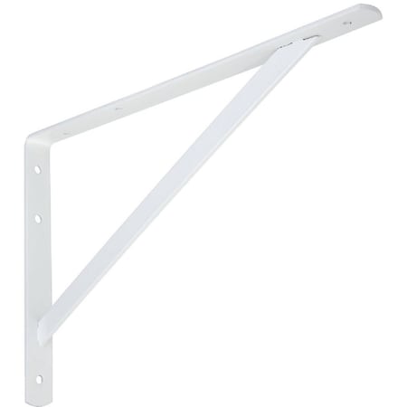 National Hardware 16'' White Steel Super Strength Shelf Bracket N260-596