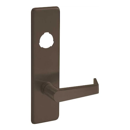 Yale Commercial Dark Bronze Painted Classroom Less Core Exit Device Lever Handle Outside Trim AU426F x 695 x LC