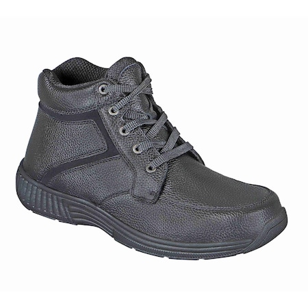Orthofeet Highline- Mens Boots, Lace, Black, Size 10.5 481