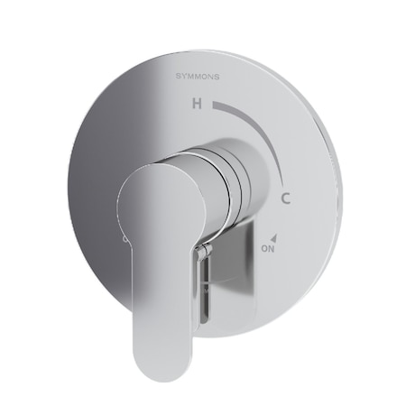 Symmons Identity Wall Mounted Single Handle Shower Valve Trim with Volume Control Lever (Valve Not Included) S6790TRM
