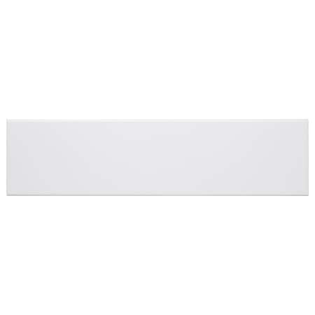 Andova Tiles Alva Pablina White 4-in. x 16-in. Subway Glossy Ceramic Wall Tile, 25PK ANDALV1310