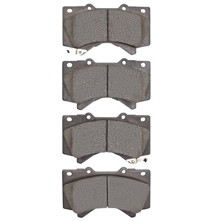 Dynamic Friction Co DFC 5000 Advanced Brake Pads - Ceramic 1551-1303-00