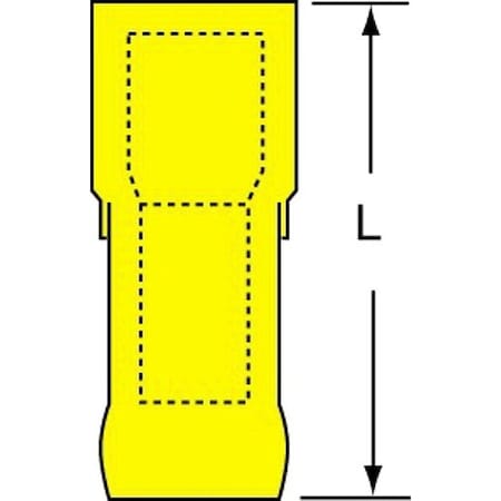 3M Wire Disconnect, Brass, Red, Nylon 71F-250-32-NL