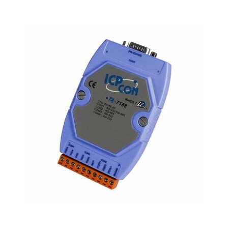 Icp Das Embedded Controller with Developing Tool Kit, 512K Flash, & Minios7 Utility wit I-7188/512