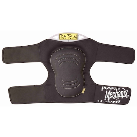 Mechanix Wear Knee Pads, Non-marring, Airprene, Foam Rubber Pad, High Density Plastic, Kevlar(R) Cap, 2 Straps MKP-05-700