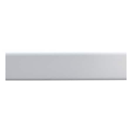 Acrovyn Handrail, White, Round, 10 ft L 4CQL949N