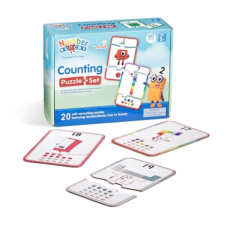 Hand2Mind Numberblocks Counting Puzzle Set 95401