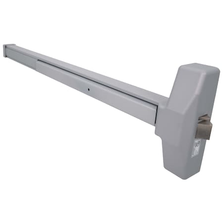 Pdq Rim Exit Device, 39" to 48" Door Width, Aluminum Finish 4200R-A-689