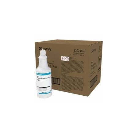 Diversey Crew Clinging Toilet Bowl Cleaner, Floral Scent, Liquid, 1 qt. Bottle, 12PK 4578