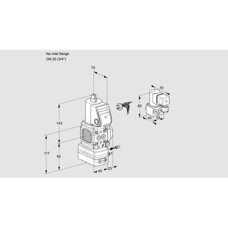 Honeywell Kromschroder VAG1-/20R/NWAE KS88025683