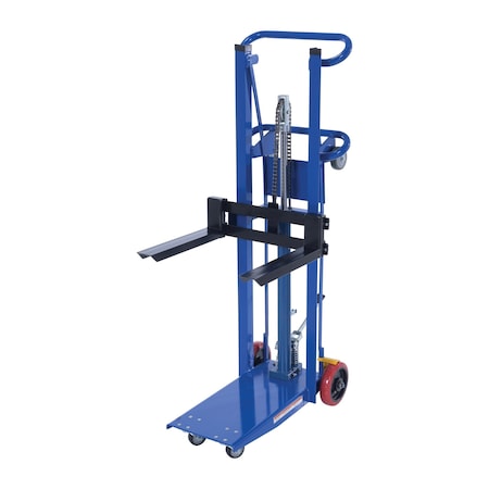 Vestil 750 lb. Hydraulic Lift Cart, Load Cap. 750 lb. HYDRA-4-AF-18