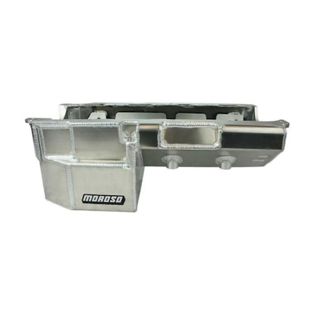 Moroso 8 in. Deep Oil Pan Gen VI Double Power Kick Outs Motor Mount MOR20383