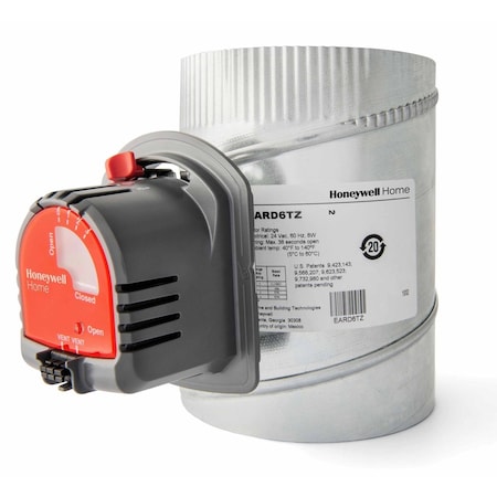 Resideo 8in Round Damper w/TrueZone Actuator EARD8TZ