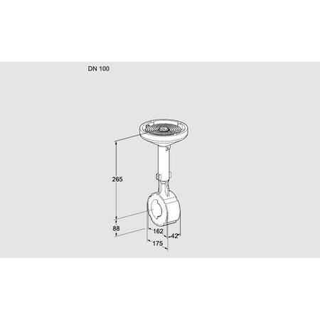 Honeywell Kromschroder VLV, BFLY, 4, AIR , BVH100Z01A KS88300160