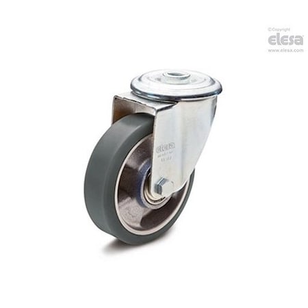 Elesa 451851-ESD Castors steel bracket ESD Mould-on polyurethane coating plate bracket 451851-ESD