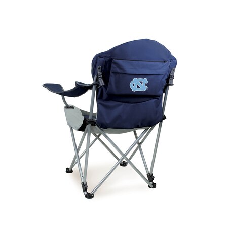 Picnic Time Family Of Brands NCAA North Carolina Tar Heels Reclining Camp Chair - Beach Chair for Adults 803-00-138-414-0