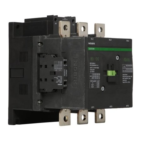 Noark Ex9C265F22K, Contactor - - Ex9C - 265A - 100-250Vac/dc - 3P (3NO) - 2NO+2NC aux. contacts 1321447