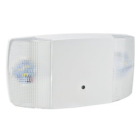 Elco Lighting LED Exit Sign and LED Emergency Light Combo EE71LD