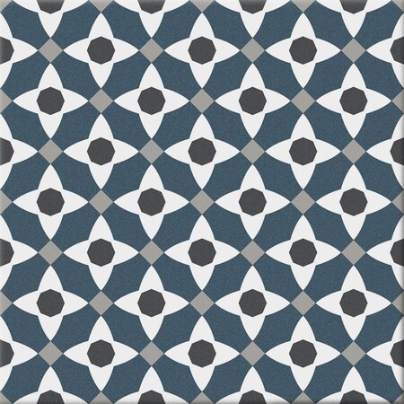 Andova Tiles Monbleu Meille 8-in. Patterned Look Matte Porcelain Floor & Wall Tile, 15PK ANDMON1412