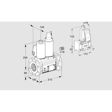 Honeywell Kromschroder VCS780F05NLWL3E/PPZ-/PPPP KS88206511