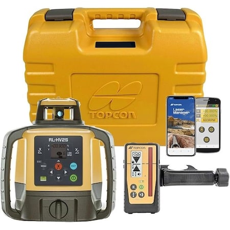 Topcon RL-HV2S/RWRBD Self-Leveling Dual Slope Laser 1051612-22