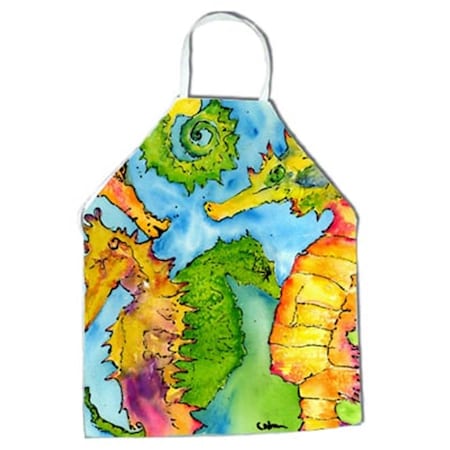 Carolines Treasures Seahorse Apron - 27 x 31 in. 8546APRON