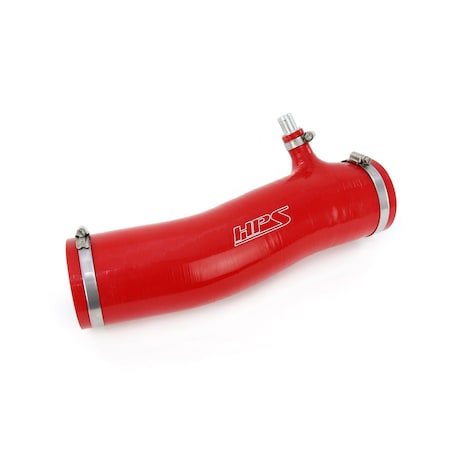 Hps Performance High Temp Reinforced Silicone Air Intake Hose Kit, Red, 57-2126-RED