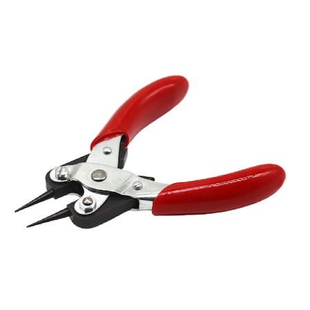 Maun Parallel Plier, w/Mini Nose Round Jaws 4776-125