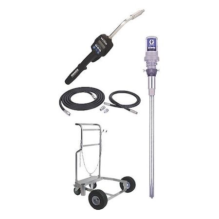 Graco Air Drum Pump, 7.8 gpm, 754 psi, 3:1 24H777