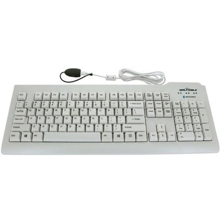 Sealshield Seal Shield Silver Seal Glow Waterproof Keyboard Long Cable SSWKSV207GL