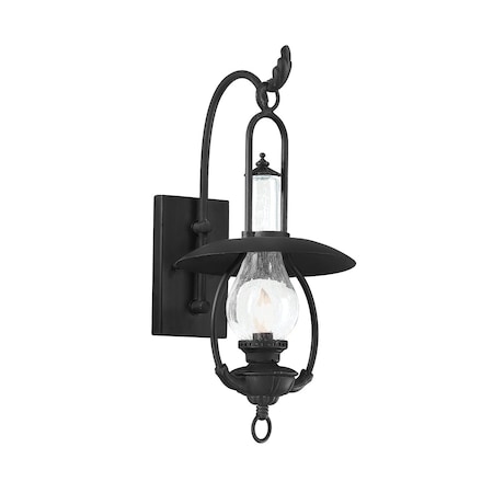 Troy Lighting La Grange 1 Light Wall Sconce 9.5 In. Soft Off Black B9010-SFB