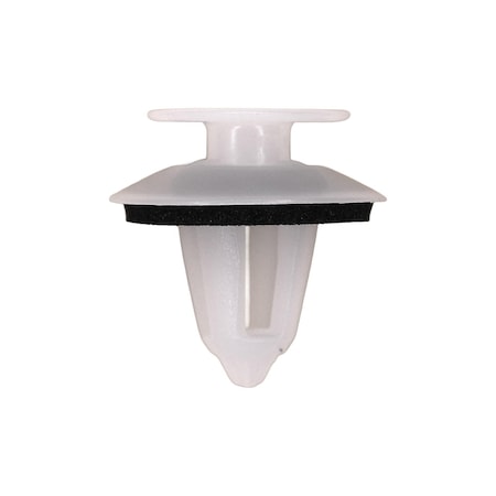 Auveco Mercedes Benz White Nylon Tailgate Garnish Retainer with Sealer, 25PK 22236