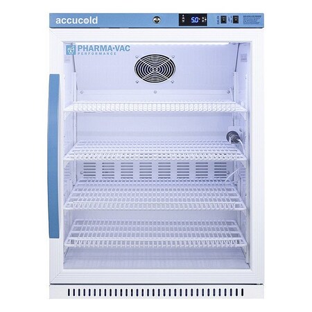 Accucold Lab Refrigerator, White, Swing Door ARG61PVBIADA