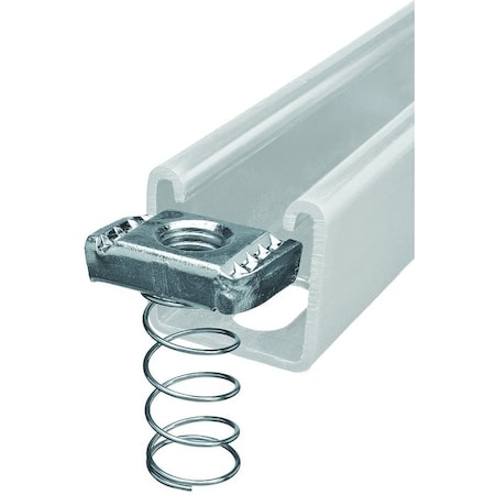 Superstrut 100 Spring Nut, Steel, Galvanized ZA1001/2EG-10