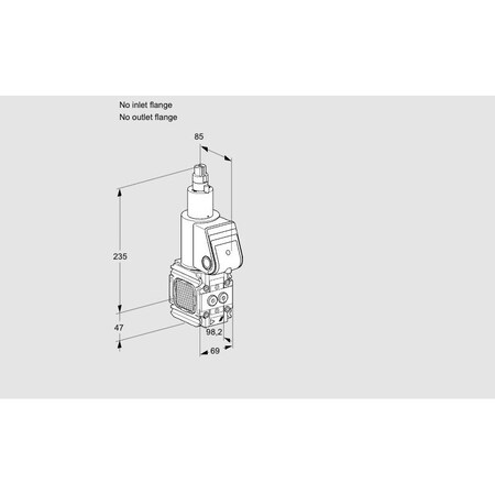 Honeywell Kromschroder VAS2T-/LQ KS88004562