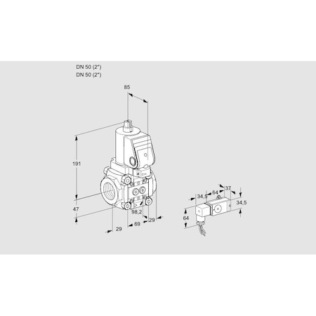 Honeywell Kromschroder VAS2T50N/NQSR KS88003954