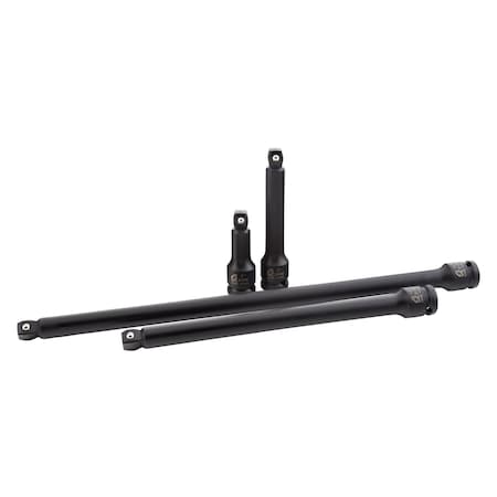 Sunex Impact Wobble Extension Set, 4 pcs., 1/2" 2504