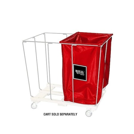 Royal Basket Trucks Drop-In Divider, 12 bu, Red G12-RRX-R2N