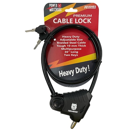 Hughes Auto Cable Lock ADJLOCK