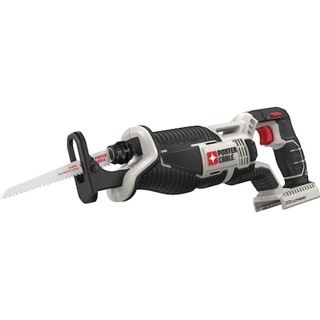 Porter-Cable Reciprocating Tiger Saw, Bare Tool, 20 V Battery, Lithium-Ion Battery, 1 in L Stroke PCC670B