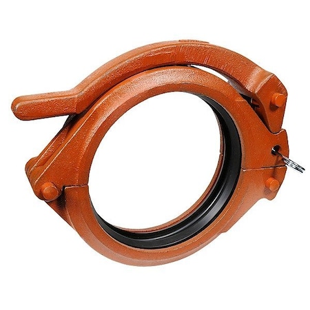Gruvlok Clamp, DI, Grooved 6 in, Grooved 6 in 0390209161