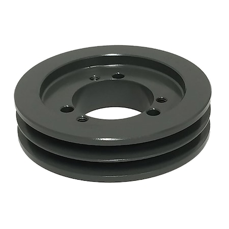 B&B Manufacturing Bushing 2 Groove V-Belt Pulley 3 inch OD 23V300JA