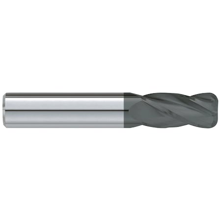 Garr Tool End Mill, Center Cutting Single End Standard Length, Series: 210RD, 3/16 in Diameter Cutter 80058