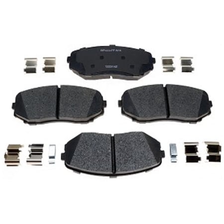 Rm Brakes 2010-2010 Ford Edge Brake Pad Set R53-MGD1258CH