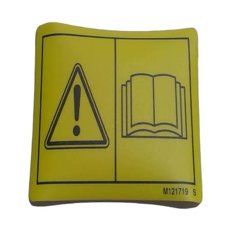 John Deere LABEL, JOHN DEERE OEM M121719  M121719