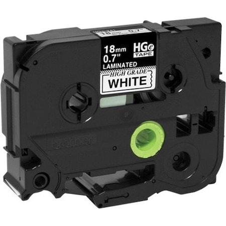 Brother Label/RibbonCartridge, White, 45/64inW, PK5 HGe2415PK