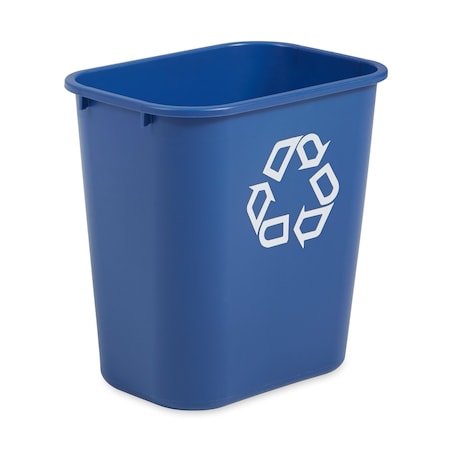Rubbermaid Commercial DESKSIDE RECYCLING CONTAINER SMFG295673BLUE