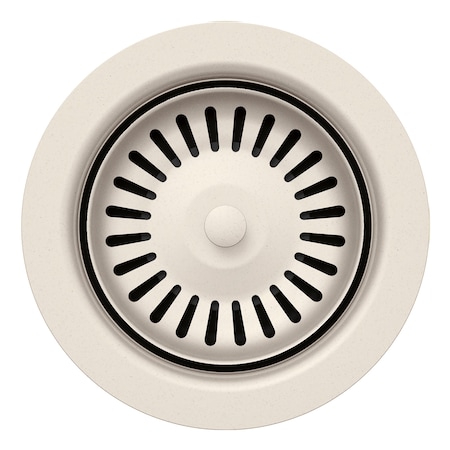 Blanco Color-Coordinated Metal Basket Strainer - Soft White 203439