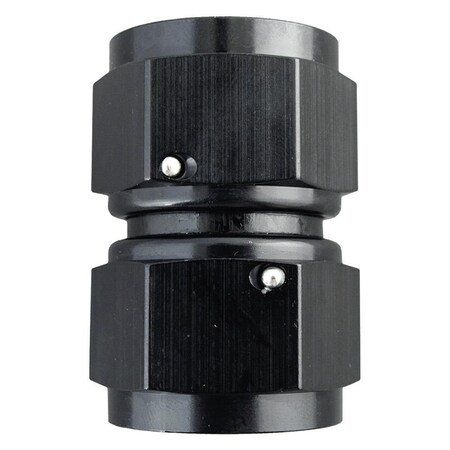 Fragola 496107-BL -6 AN x -8 AN Female Swivel Connector Adapter Fitting - Black FRG496107-BL