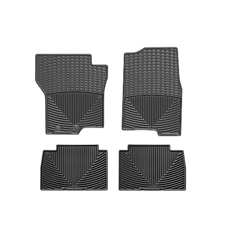 Weathertech Black, Front and Rear All Weather Floor Mats W235-W185